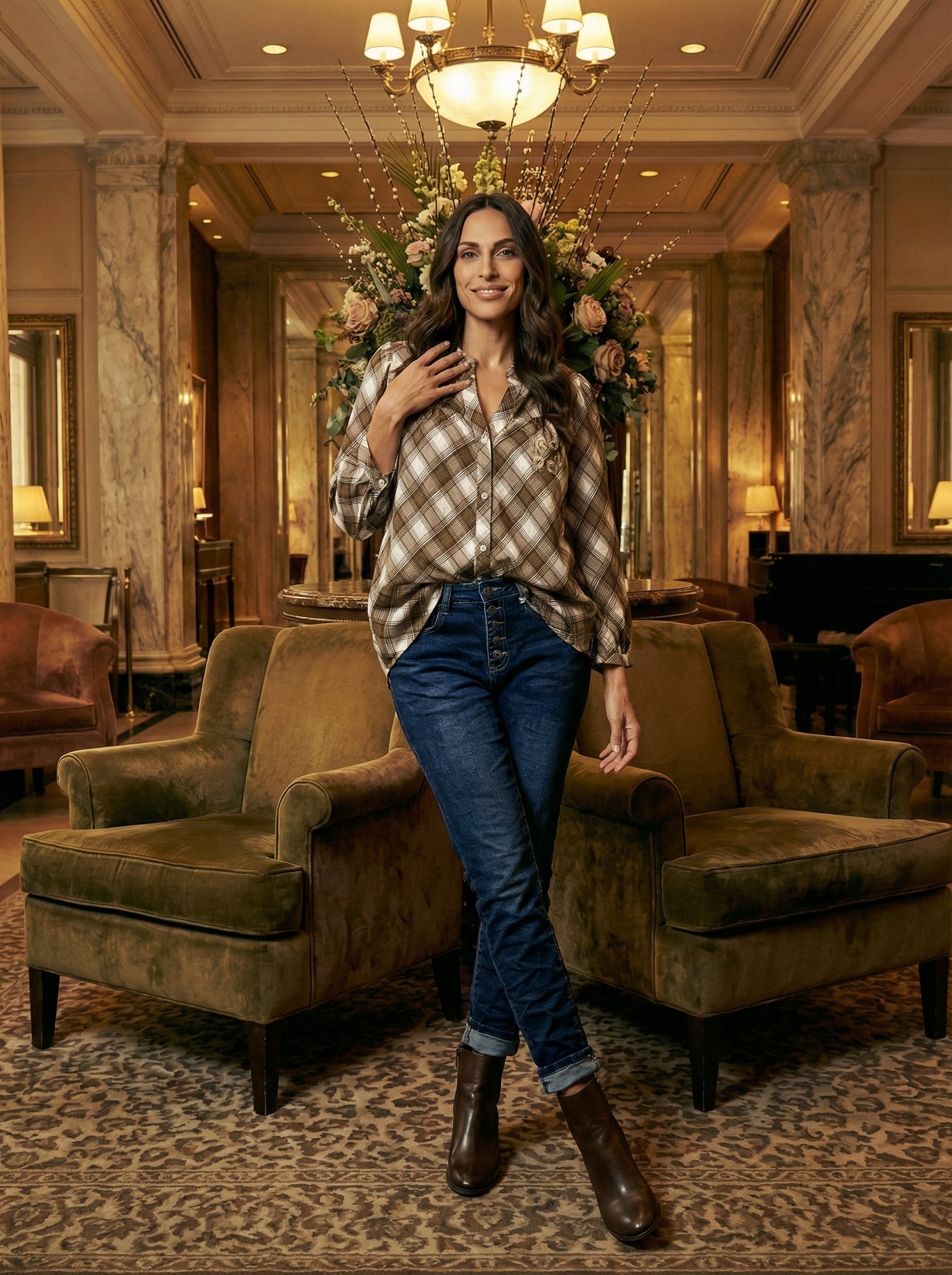 Chemisier coupe ample